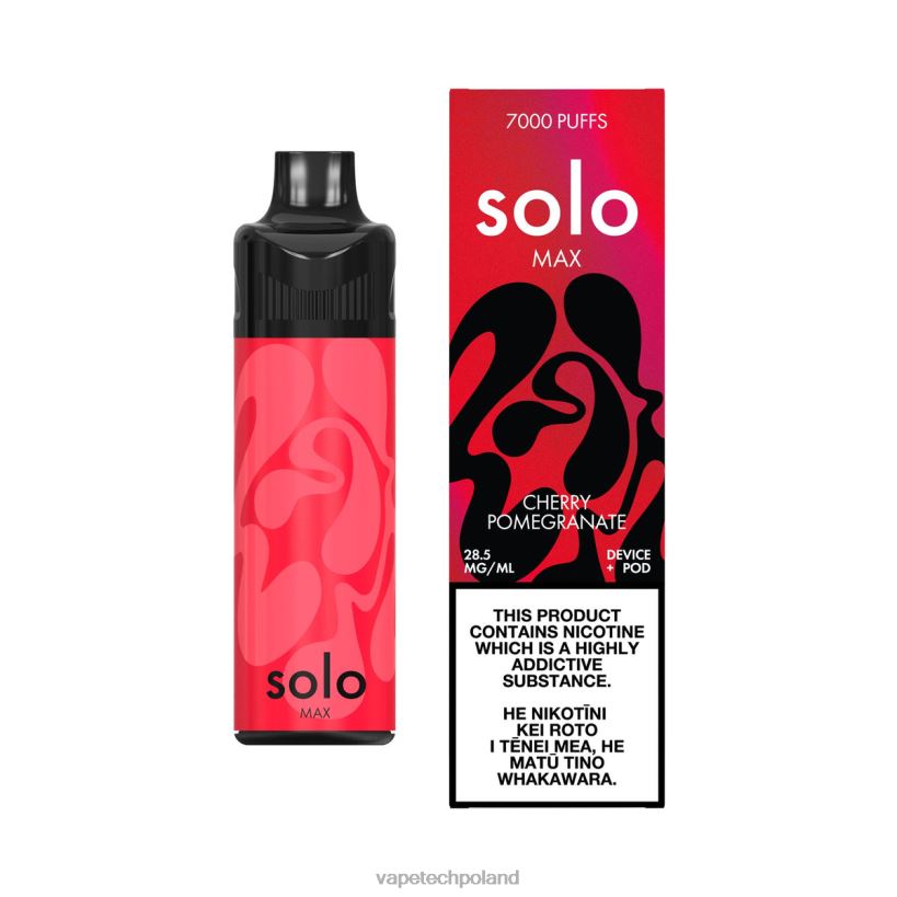 Vape Shop Warszawa - Solo MAX zestaw pod 0PZD6H66 wiśniowy granat