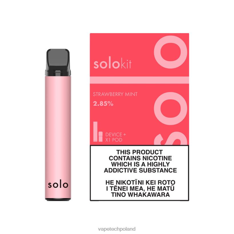 Vape Tech Poland - Solo zestaw pod 0PZD6H41 truskawkowa mięta